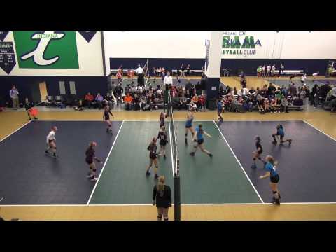LUV 14 Black 2014 Good rally, two good blocks, three good digs @ Team Indiana 00090