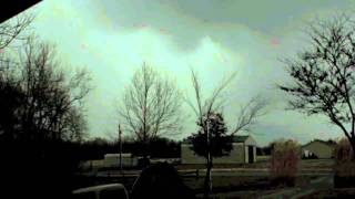 preview picture of video 'Tornadic Storm Petersburg, Illinois 12/31/10'