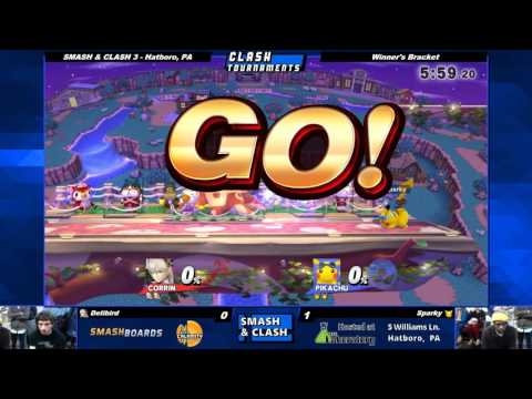 S&C 03 - Delibird vs Sparky - Smash 4 Wii U