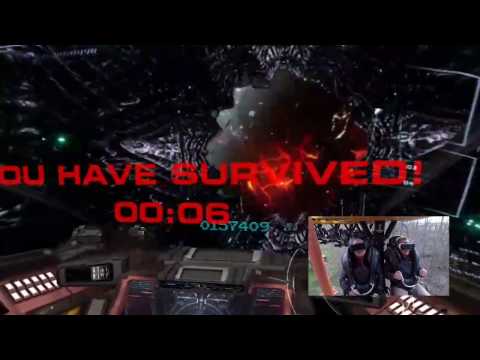 Galactic Attack VR POV & On-Ride RPOV