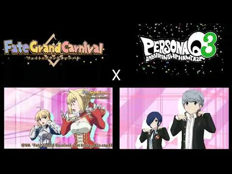 Fate Grand Carnival X Persona Q3 Labyrinth Phantasm - Opening Animation