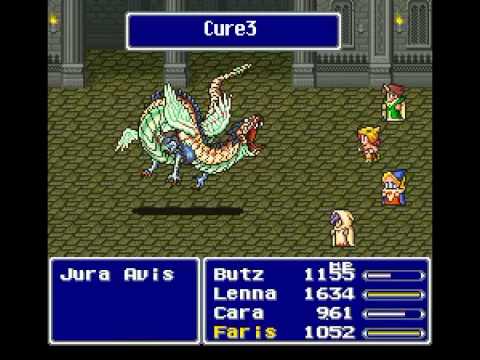 final fantasy v super nintendo cheats