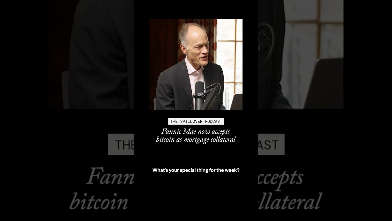 Fannie Mae now accepts Bitcoin as mortgage collateral