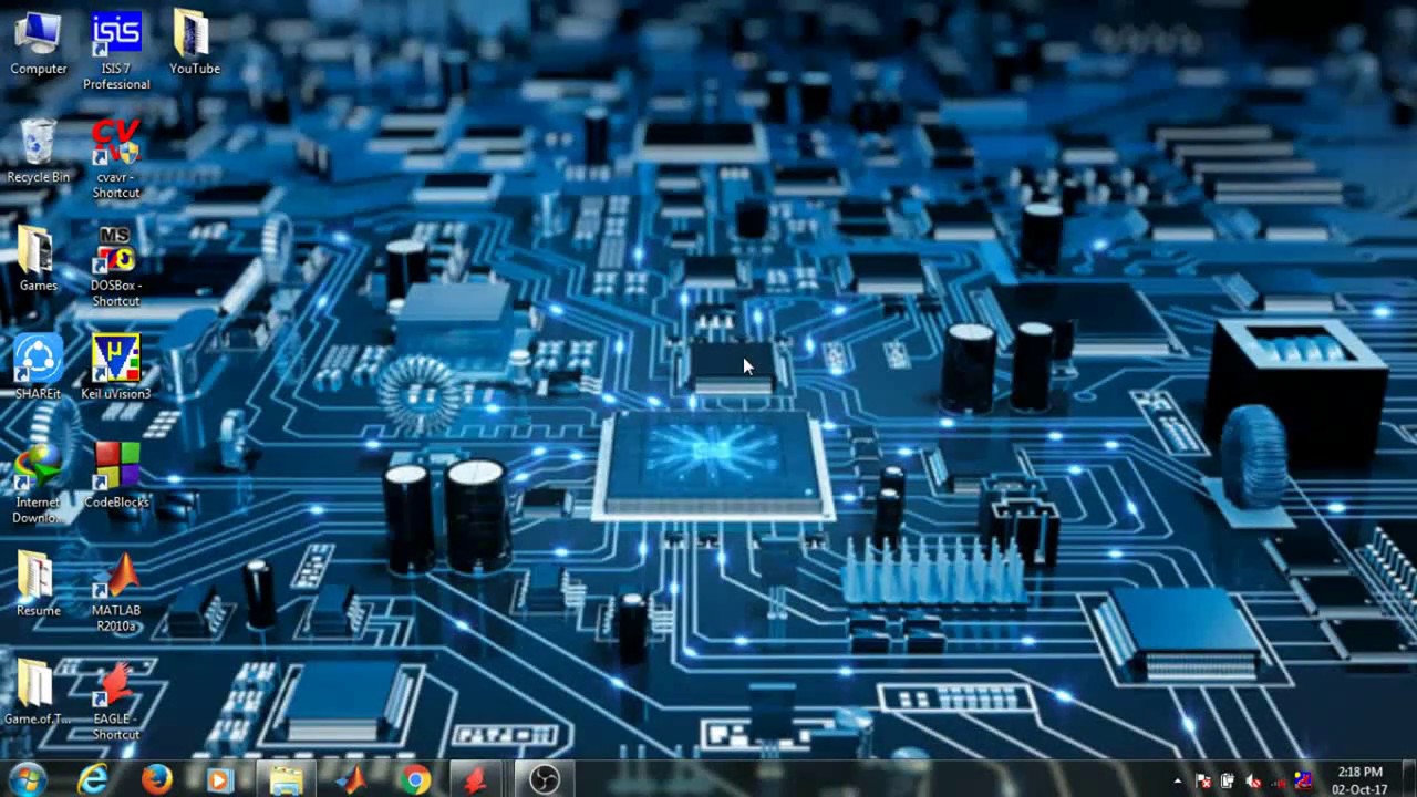 PCB Layout designing using Eagle software