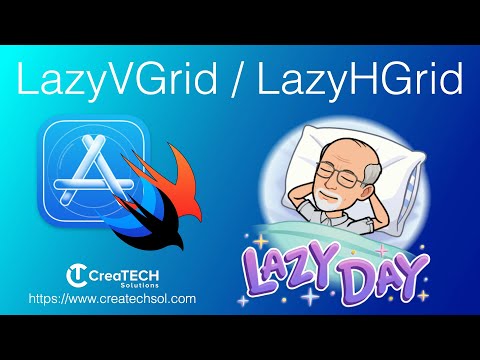 LazyVGid and LazyHGrid for SwiftUI thumbnail