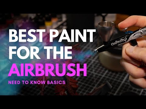 The Best Paint For Airbrushing.