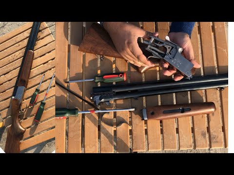 Russian Baikal shotgun Disassemble and Assemble | 12 Guage over under