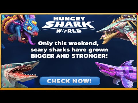 Hungry Shark World - COSMIC ALAN Grown Bigger and Stronger - Android Gameplay