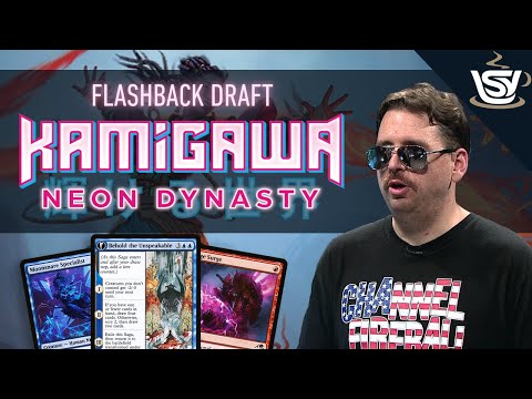 Neon Dynasty Flashback Draft - Synthesizing Some Value | LSV | MTG Arena