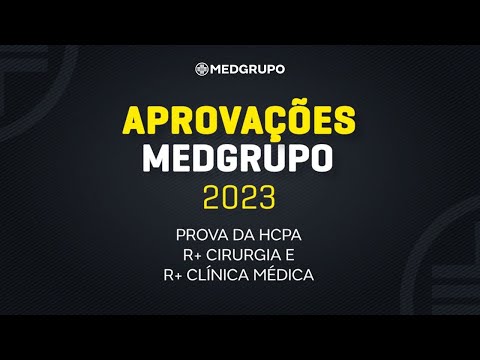 Aprovações MEDGRUPO 2023 - HCPA R+