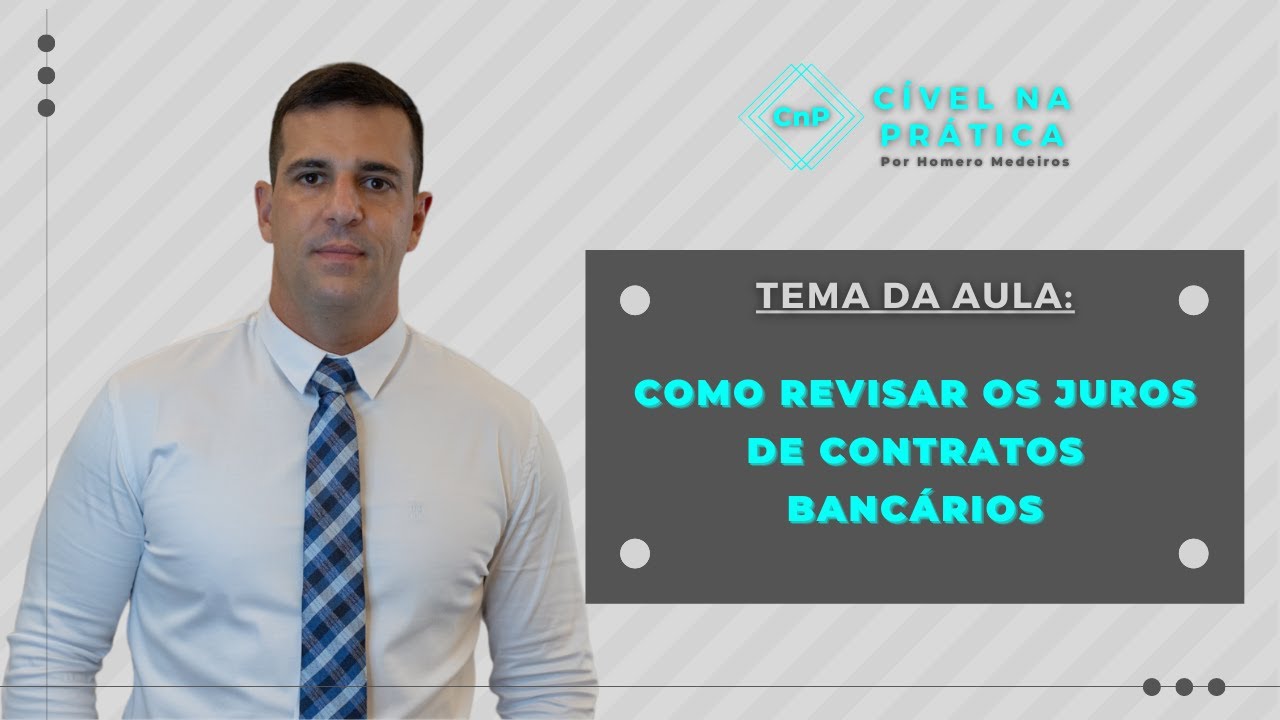 Como revisar os juros em contratos bancários