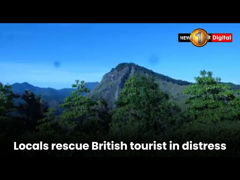 Locals rescue British tourist in distress