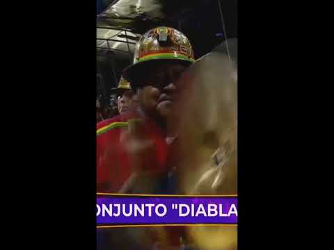 La Diablada Ferroviaria en el carnaval de Oruro 2026 Parte 5 Banda intergalactica Poopo