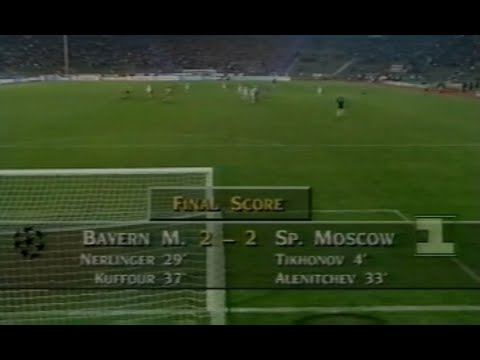 Бавария 2-2 Спартак. Лига чемпионов 1994/1995