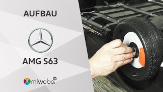 Aufbauvideo - Kinder Elektroauto Mercedes S63 - Deutsch