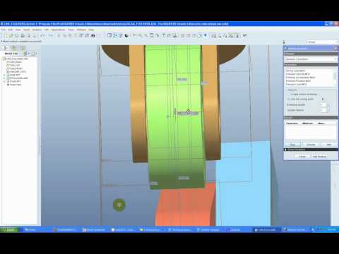 Pro/E WF 5.0 Motion Analysis - DirectX odd behavior