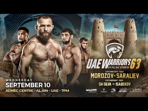 UAE Warriors 63 - Evgeny Morozov vs Basir Saraliev (Full Event Recap)