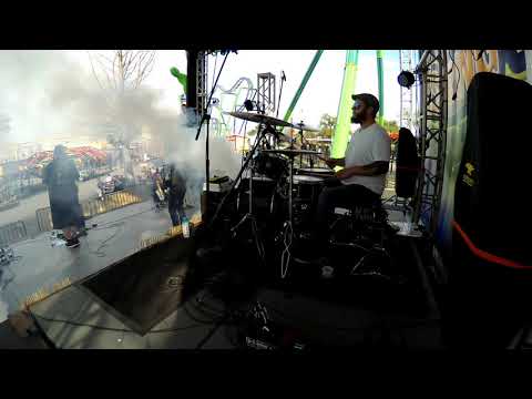 Easier - Jake Odin & The Marching Band  - Live Drum Cam