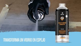 Video de MONTANA PRO Convertidor de vidrio a espejo aerosol 400ml Para crear efecto espejo sobre vidrio