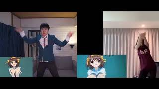 Tomokazu Sugita and Aya Hirano Hare Hare Yukai Latest Dance