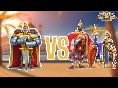 Arthur Pendragon 1vs1 Nevsky/Joan test results - Rise of Kingdoms