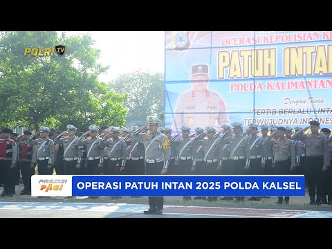 POLDA KALSEL GELAR OPERASI PATUH INTAN 2025