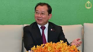 សន្និសីទសារព័ត៌មានរបស់ ឯកឧត្តមសាស្រ្តាចារ្យ ឈាង រ៉ា រដ្ឋមន្ត្រីក្រសួងសុខាភិបាល