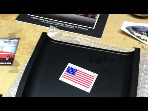 1957-1960-1966 Ford F100 F250 F350 Styleside Pickup Truck Bed End Cap Patch Panel Review