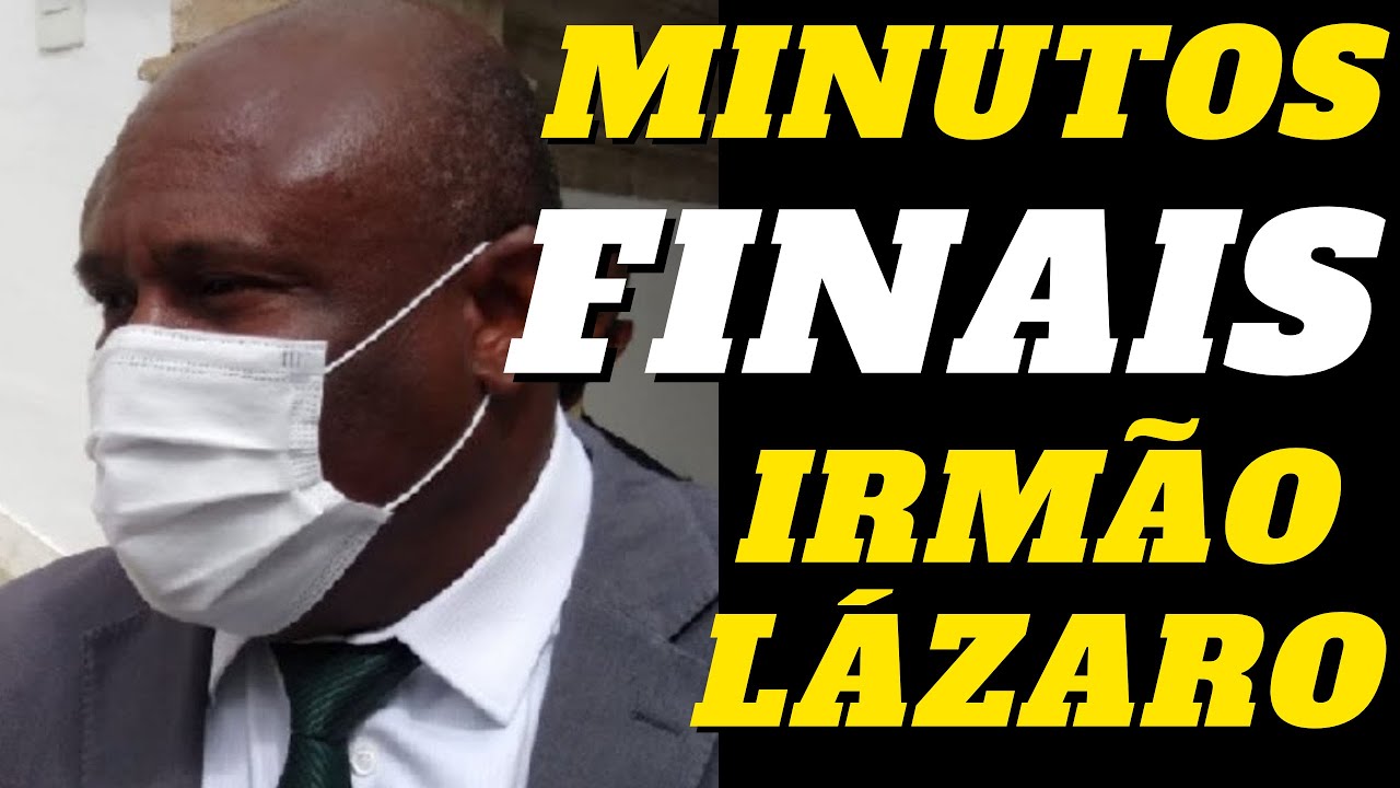 OS MINUTOS FINAIS DE IRMÃO LÁZARO...ANTES DE SER ENTUBADO #Vídeo #EMOCIONANTE