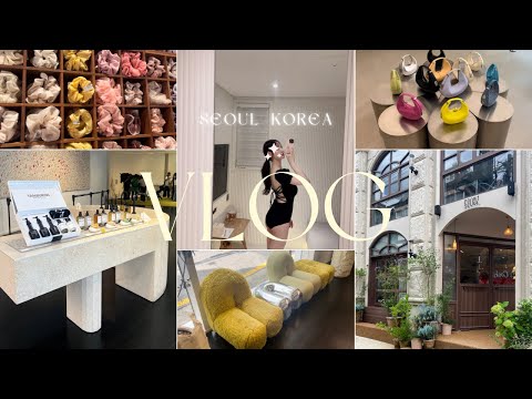 [VLOG] em Seul 💛 2023.8 🇰🇷 4 noites e 5 dias｜DIA1~3｜Myeongdong, Dongdaemun, Hongdae, Apgujeong Shopping...etc