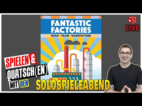 Fantastic Factories - Solo Live Let's Play inklusive Regelerklärung auf deutsch