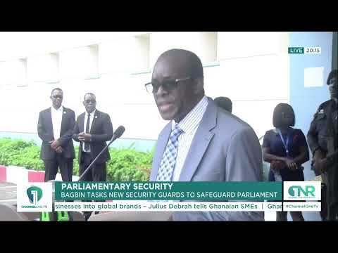 “No Alcohol On Duty” — Speaker Bagbin Warns Parliamentary Security Officers