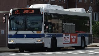 Q31 bus announcements to Jamaica-LIRR (Vianova screen)