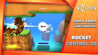 Rocekt Control 3D - Game Template video preview