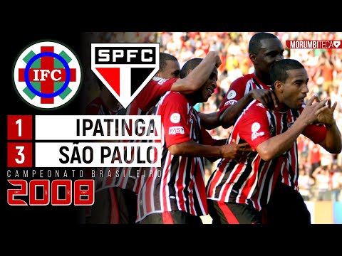 Ipatinga 1x3 São Paulo - 2008 - THE SOLE THIRD CHAMPIONSHIP IS COMING WITHOUT BRAKING!!