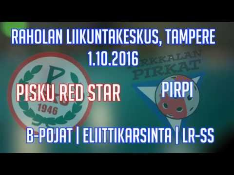 PIsku Red Star - PirPi | Raholan Liikuntakeskus, Tampere 1.10.2016 | Eliittikarsinta LR-SS