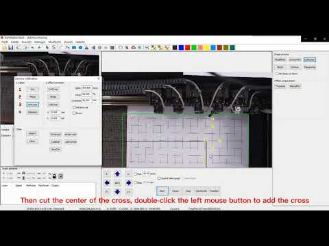 RD VISION 8 Calibration grid add cross