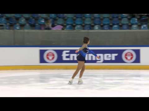 ISU 2014 Jr Grand Prix Dresden Ladies Free Skate Jana COUFALOVA CZE