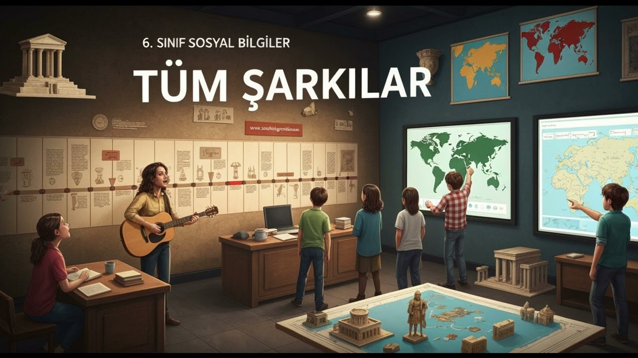 6. SINIF SOSYAL BİLGİLER Tüm Şarkılar V2