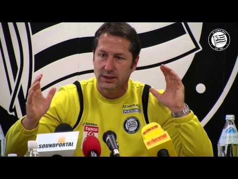 SK Sturm: Mediabriefing vor SK Rapid Wien (13. Runde 2014/15)