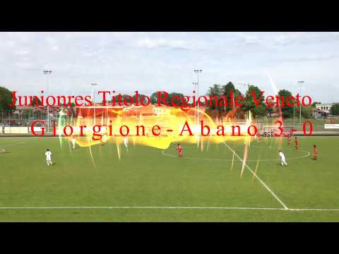 Video gol finale titolo regionale veneto juniores elite 18/19 Giorgione-Abano Calcio 3-0