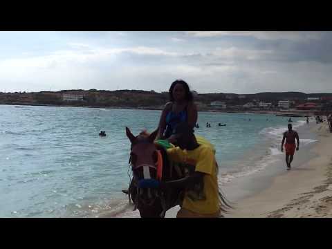 michyboo riding  horse hellshire  beach  jamaica