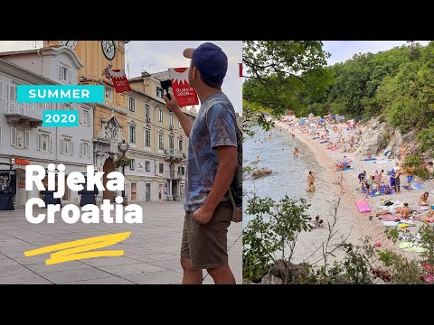 Rijeka, Croatia  - Summer 2020