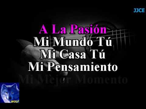 karaoke  Mi Mundo Tú  Camilo Sesto