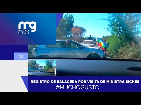 #MuchoGusto / Exclusivo: Equipo de Meganoticias registró disparos ante comitiva de Izkia Siches