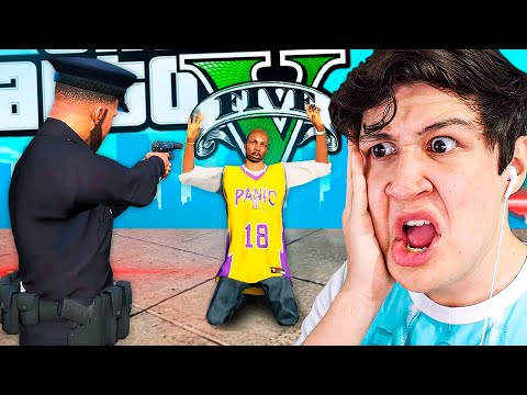 JUEGO GTA 5 como POLICÍA! Grand Theft Auto V - GTA V Mods