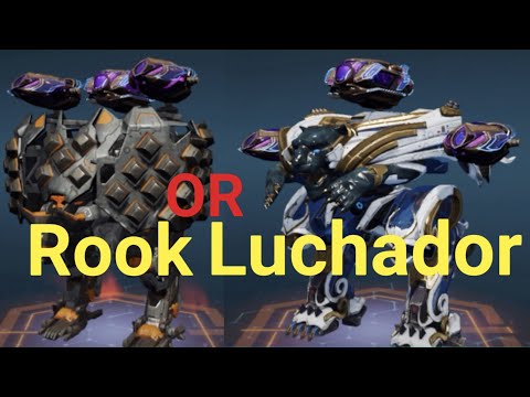 Perhaps the Rook is better than the Baihu Luchador? | War Robots Commentary Gameplay