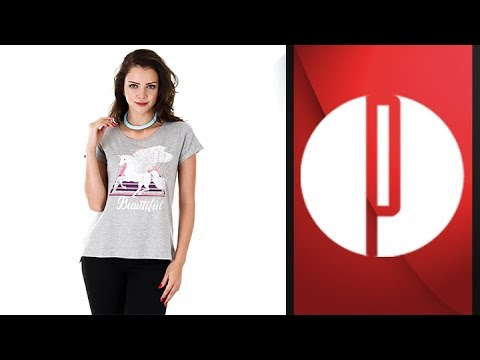 Camiseta Mullet Feminina Fakini - 6700063605/ Calça Sarja Feminina Max Denim - 6710053812