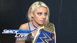 Alexa Bliss is outraged that Naomi is headed to WrestleMania: SmackDown LIVE Fallout, March 28, 2017