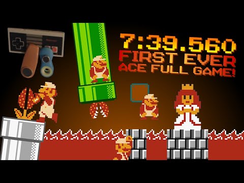 Super Mario Bros.: The Lost Levels ACE Speedrun in 7:39.560 (without loads) *FWR*